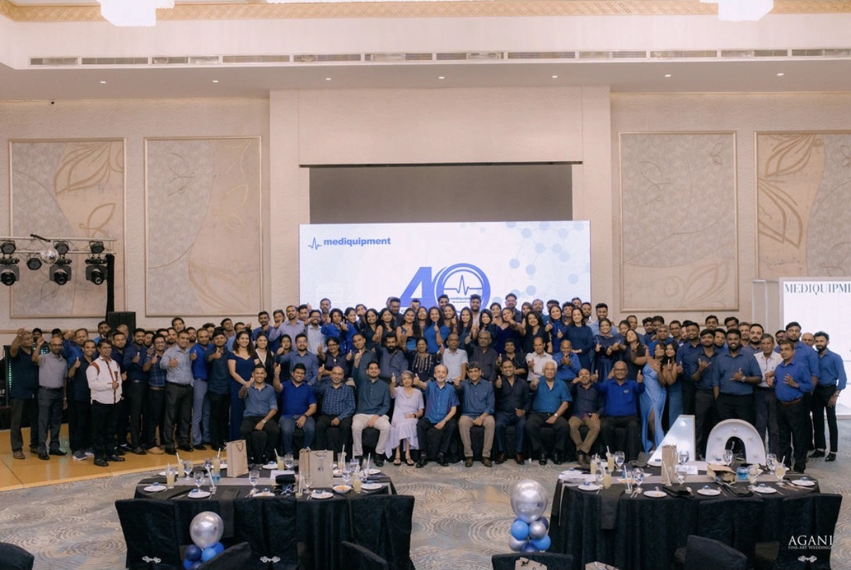Mediquipment team at 40th anniversary celebration