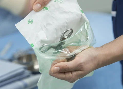 See Through Heat Sealable Sterilization Pouches And Rolls
