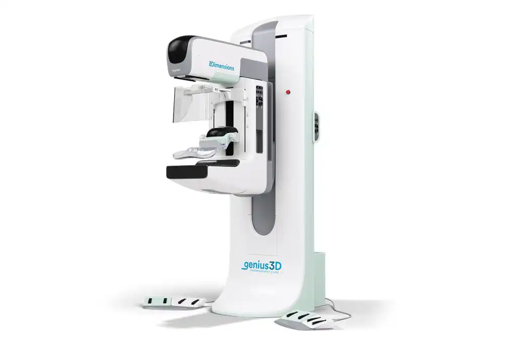 Mammography System with Standard Accessories